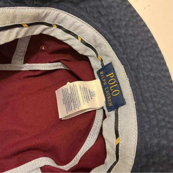 Polo Ralph Lauren Classic Red Bucket Hat L/XL - Picture 3 of 5